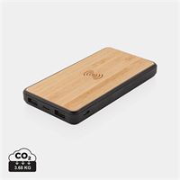 POWERBANK IN ABS RICICLATO E BAMBOO FSC 8000mAh
